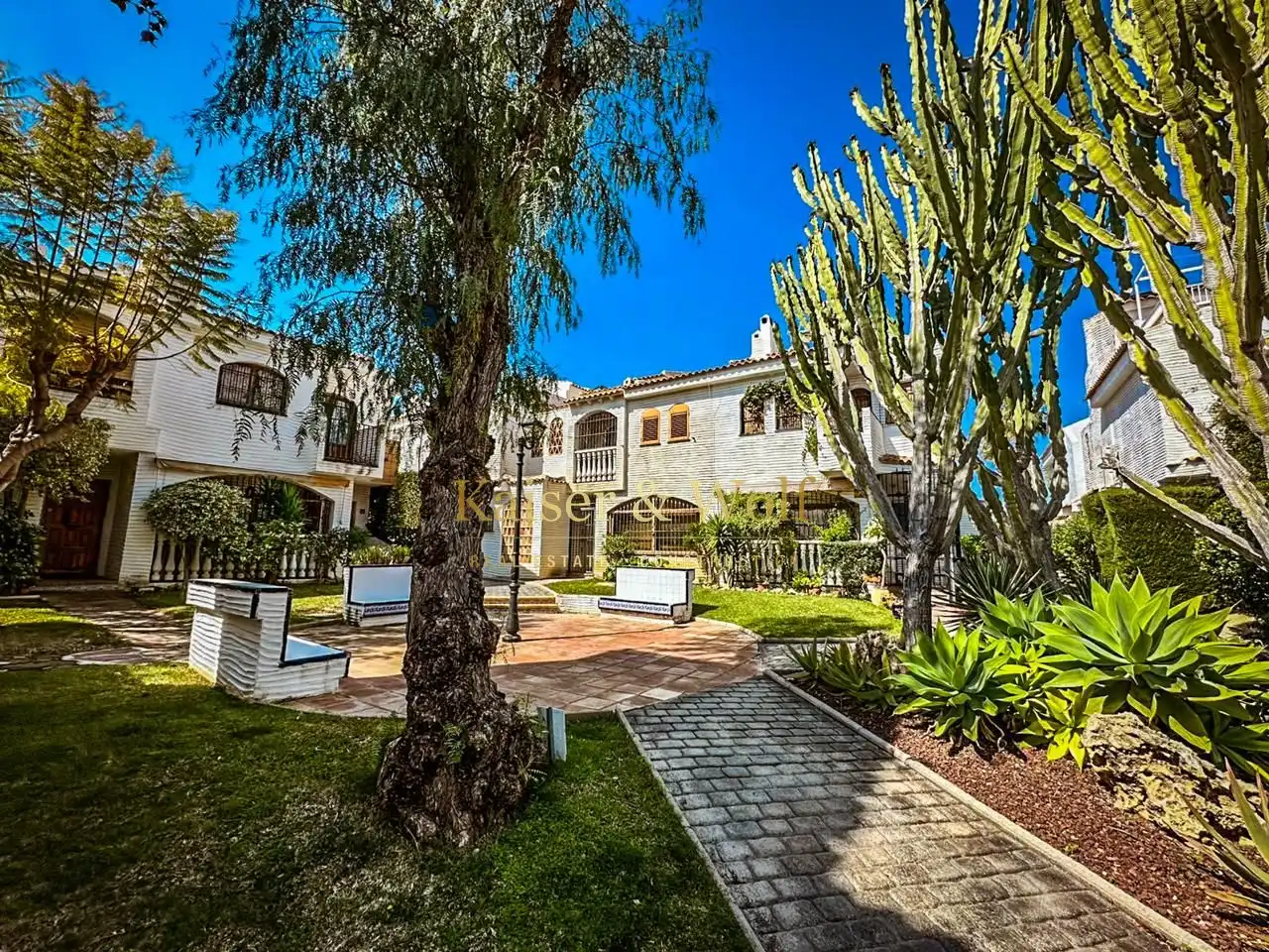 Jardín de Casa o chalet en venta en Santa Pola con Aire acondicionado, Terraza y Amueblado