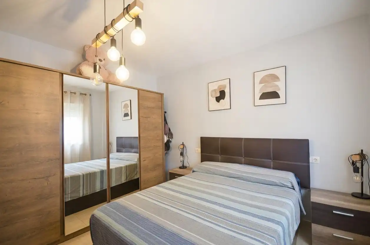 Bedroom of Flat for sale in Vícar  with Community pool