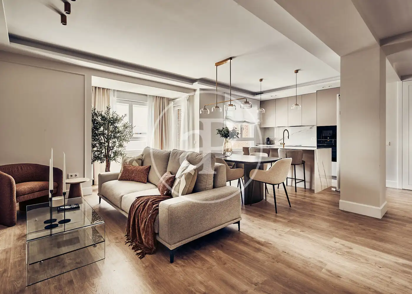 Living room of Flat for sale in Madrid  with Air Conditioner, Heating and Terrace
