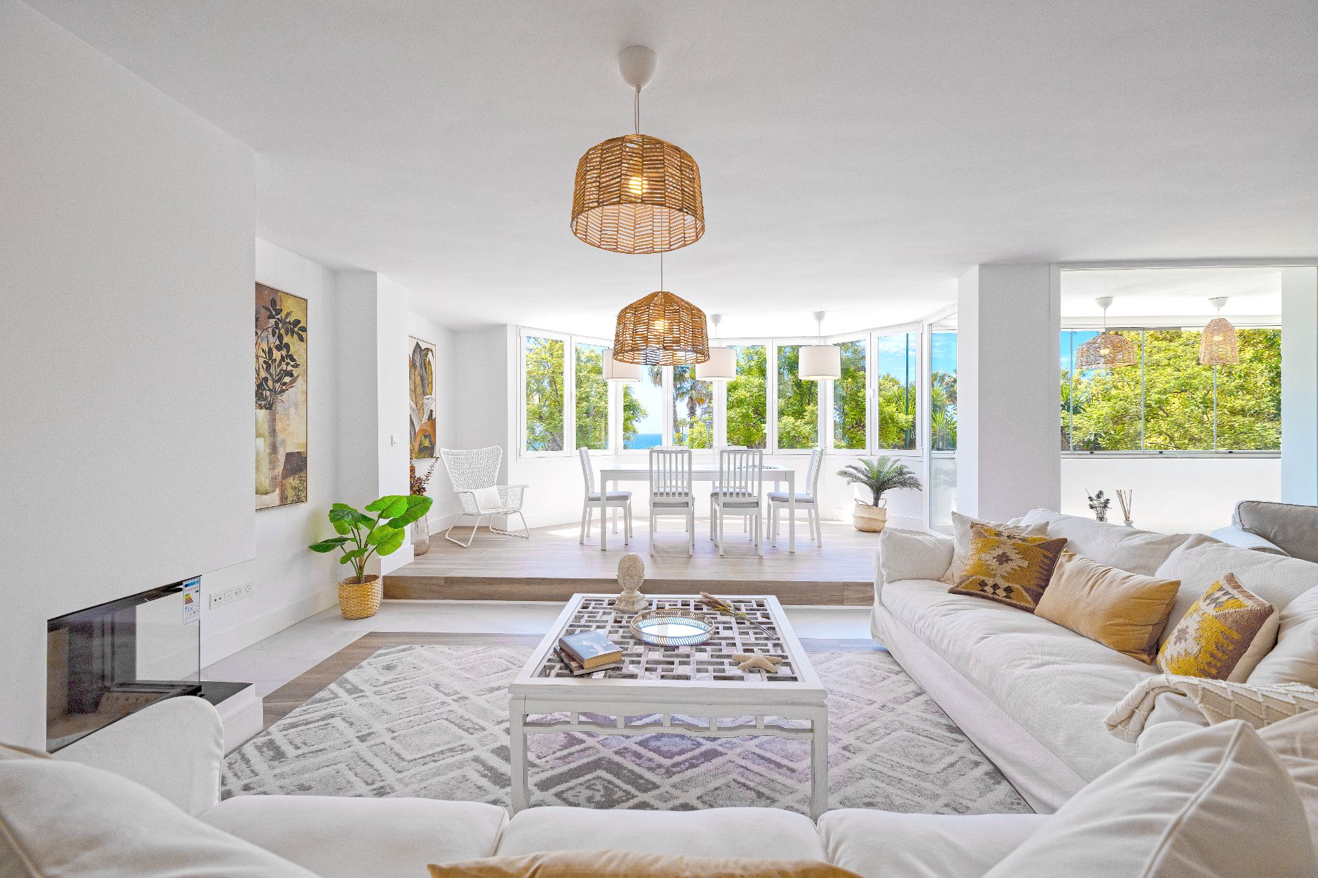 Living room of Flat for sale in Málaga Capital  with Air Conditioner, Heating and Terrace