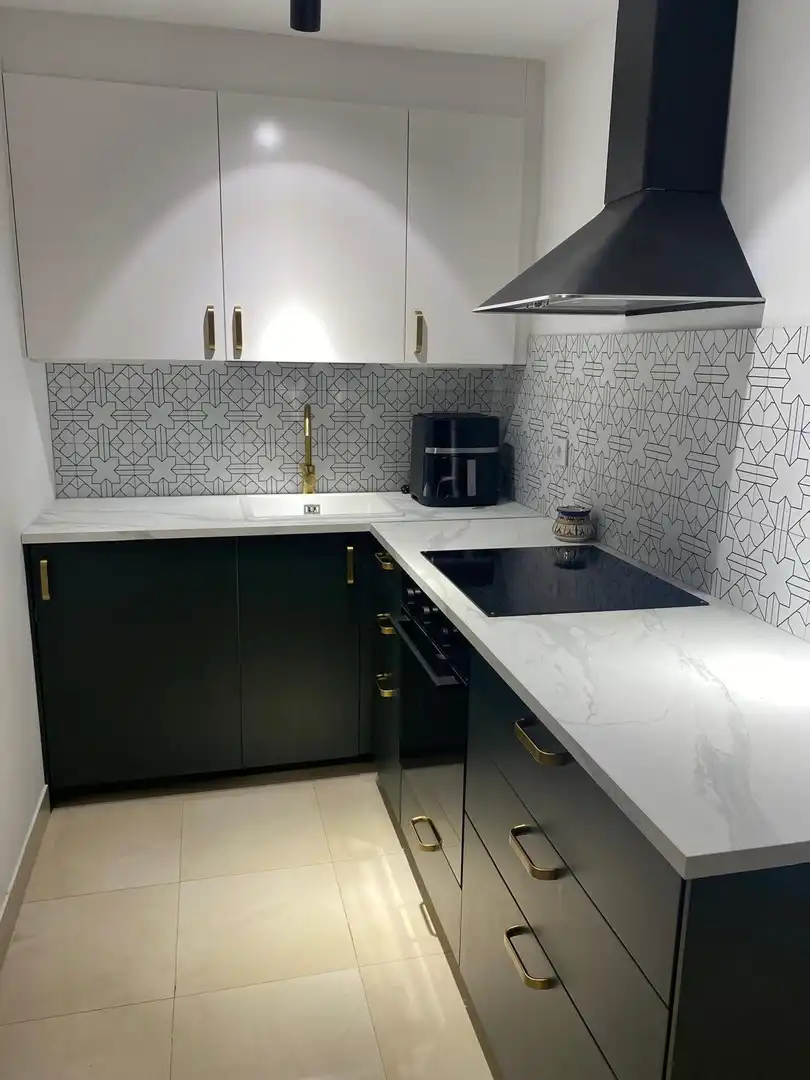 Küche von Wohnung zur Miete in El Puerto de Santa María mit Klimaanlage und Möbliert