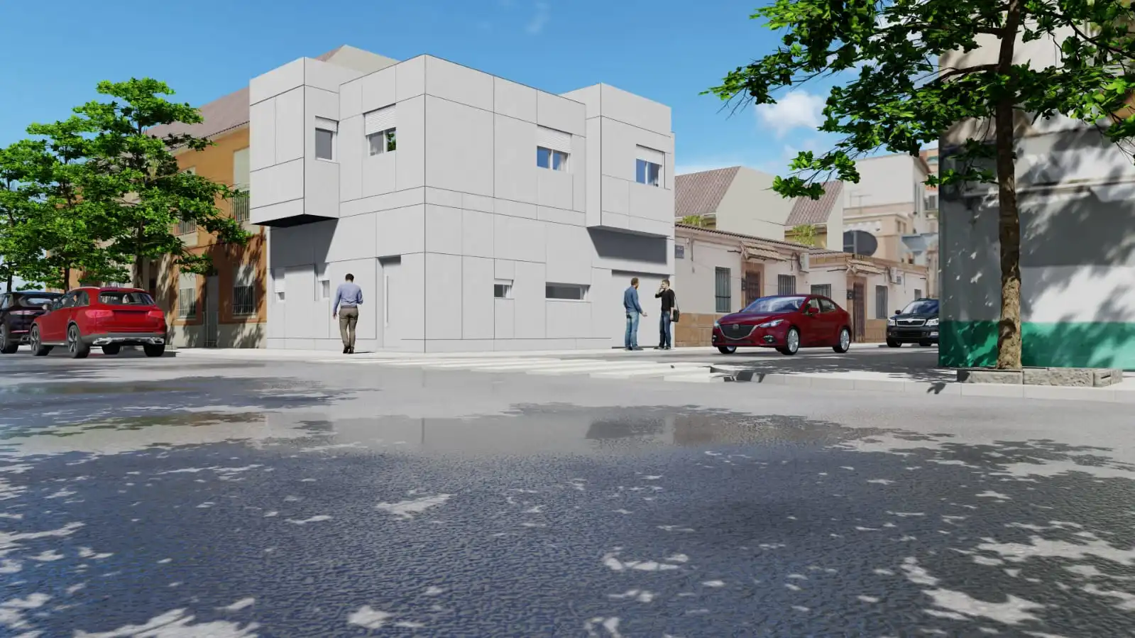Vista exterior de Casa o chalet en venta en Ciudad Real Capital con Aire acondicionado, Calefacción y Terraza
