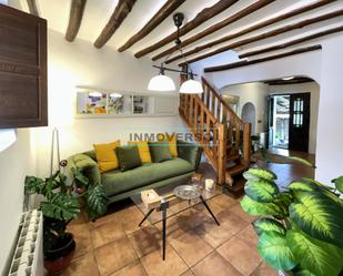 Sala d'estar de Finca rústica en venda en Villanueva del Rosario amb Calefacció, Jardí privat i Piscina
