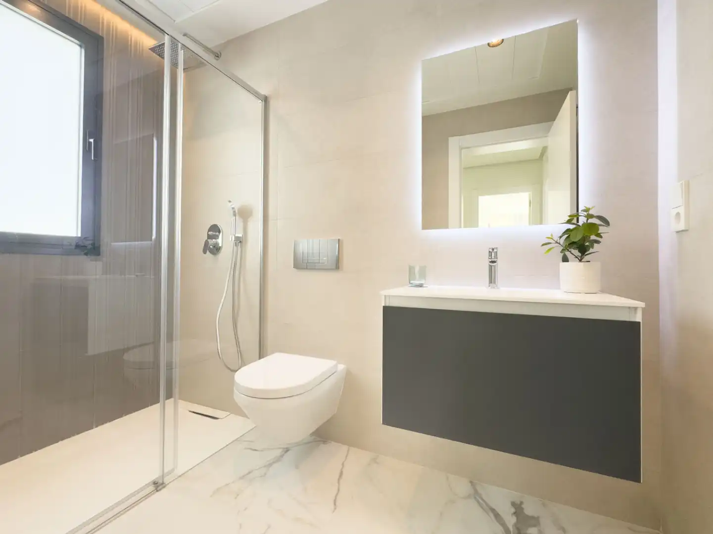Bathroom of Houses for sale in Dénia  with Air Conditioner, Heating and Private garden