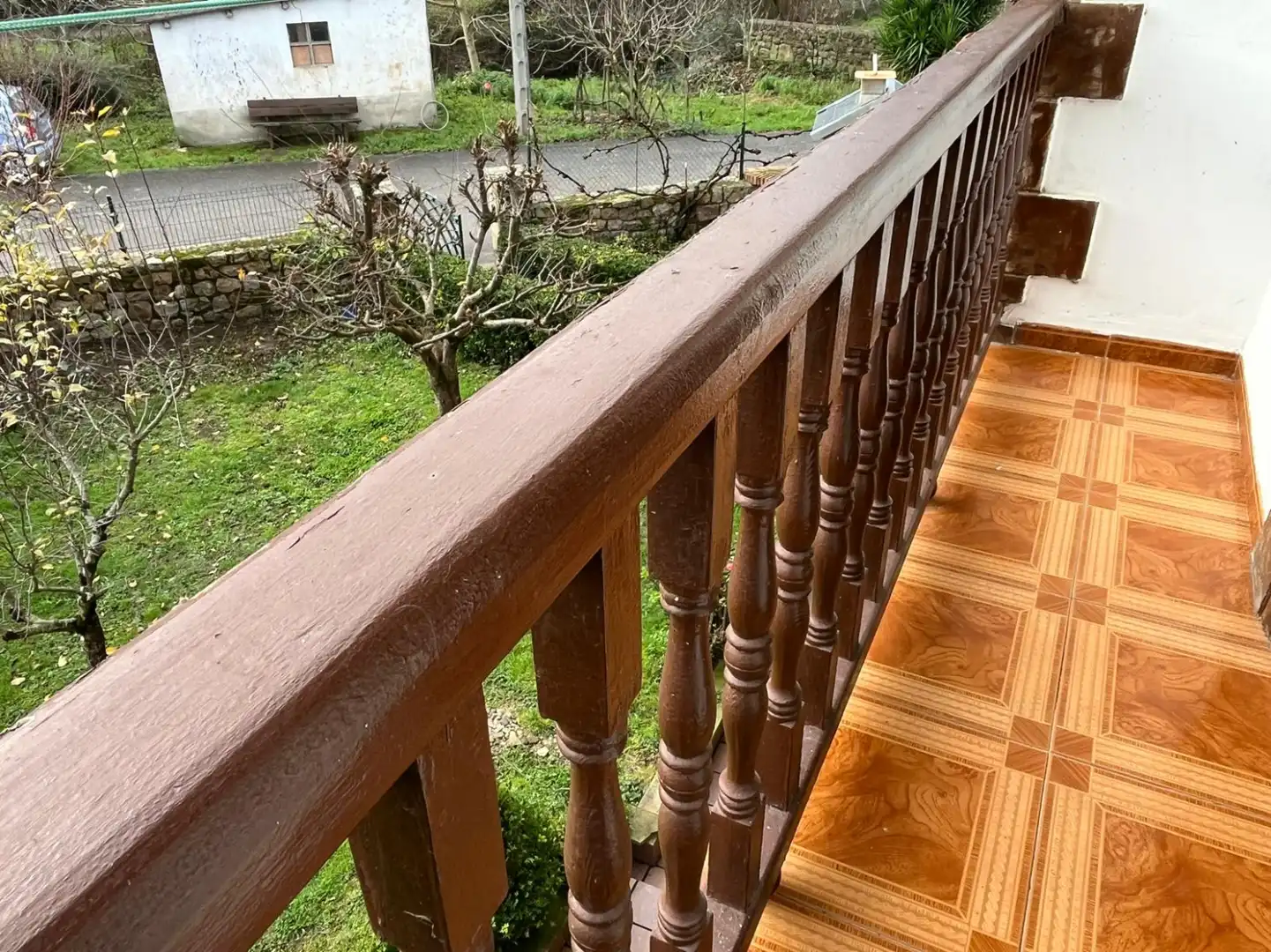 Terraza de Casa o chalet en venta en Cieza (Cantabria) con Jardín privado, Parquet y Balcón