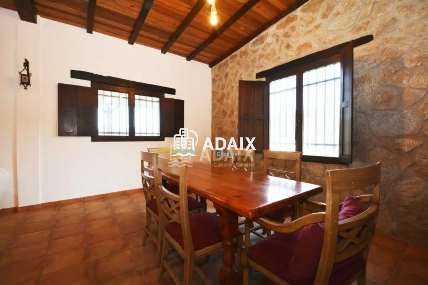 Jardín de Finca rústica en venta en Aliseda con Aire acondicionado y Terraza