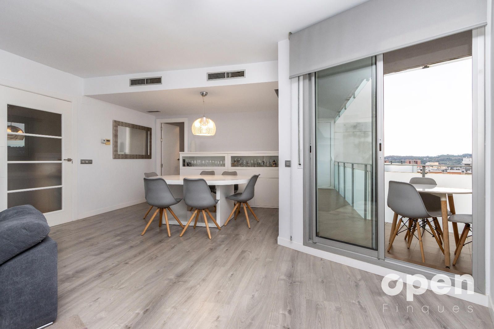 Dining room of Duplex for sale in Terrassa  with Air Conditioner, Heating and Terrace