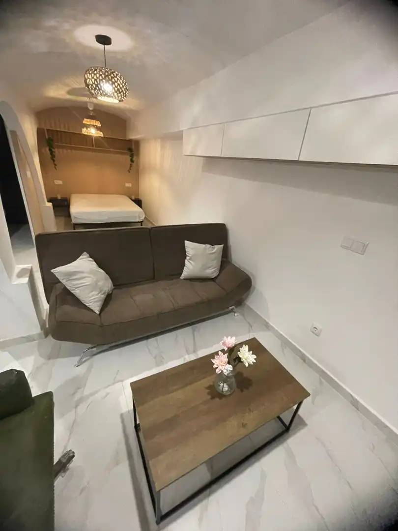 Sala d'estar de Pis en venda en Badalona amb Moblat, Forn i Rentadora