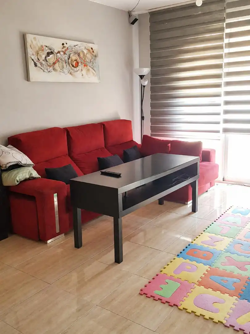 Sala de estar de Piso en venta en Las Gabias con Trastero y Amueblado