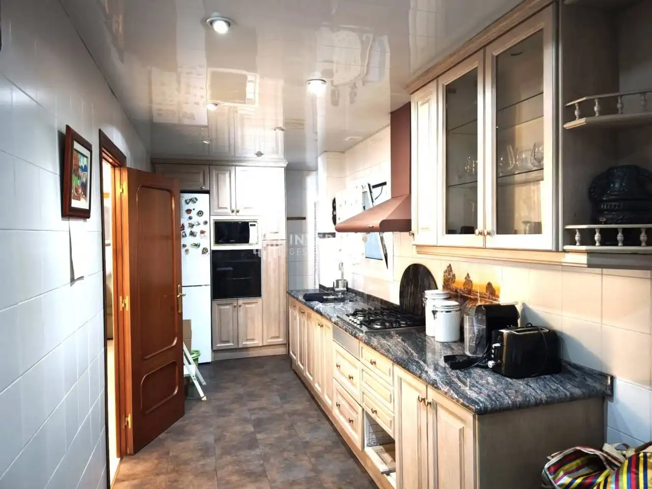 Kitchen of Apartments for sale in Badalona  with Air Conditioner