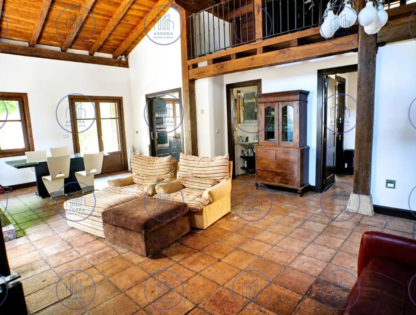 Wohnzimmer von Country house zum Verkauf in Orio mit Heizung, Privatgarten und Terrasse