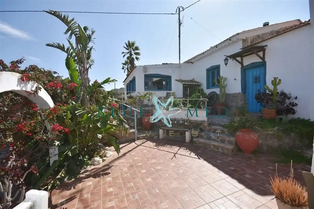 Vista exterior de Casa o chalet en venta en Mazarrón con Calefacción, Jardín privado y Terraza