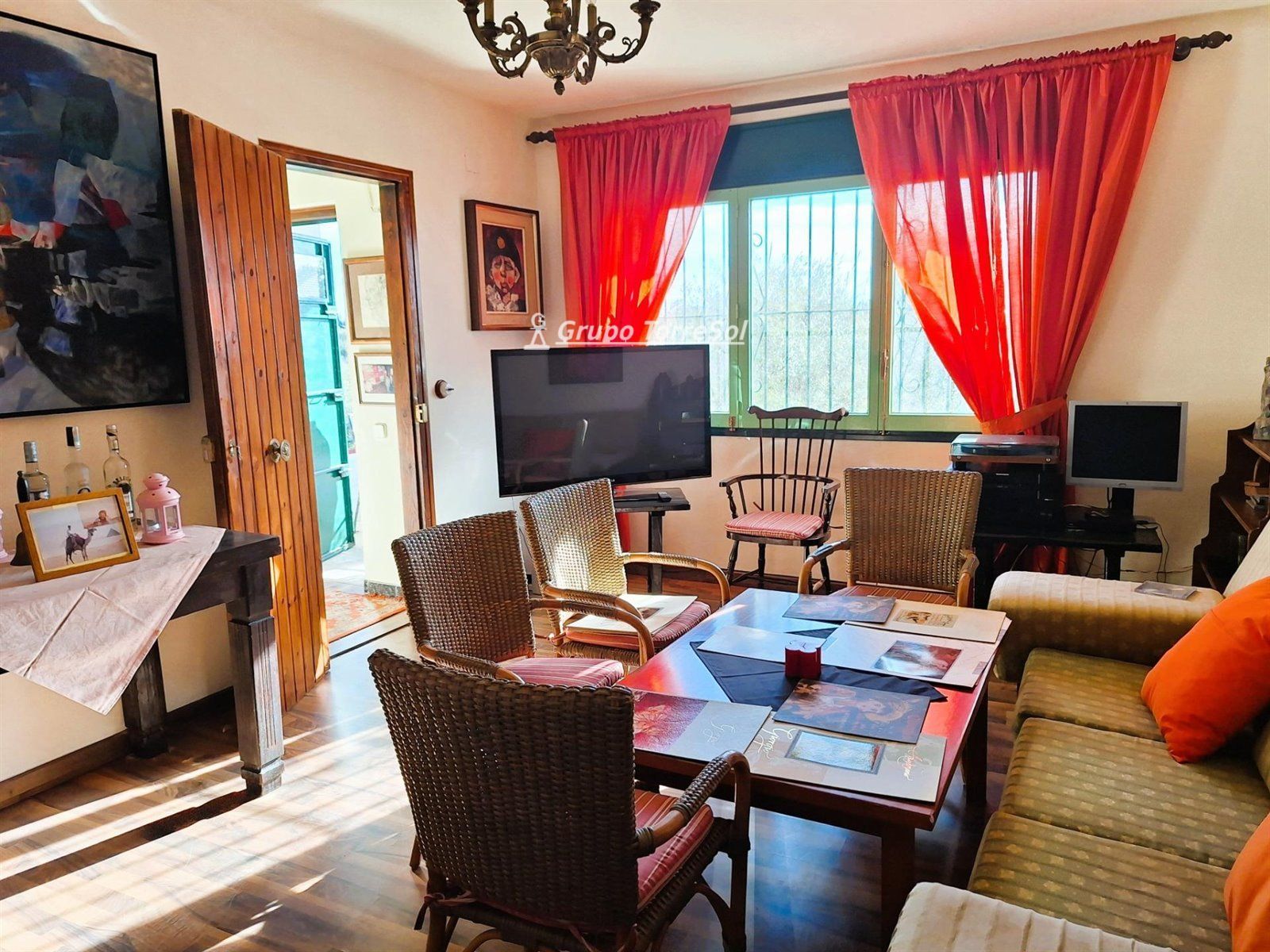 Living room of Houses for sale in El Vendrell  with Terrace, Storage room and Furnished