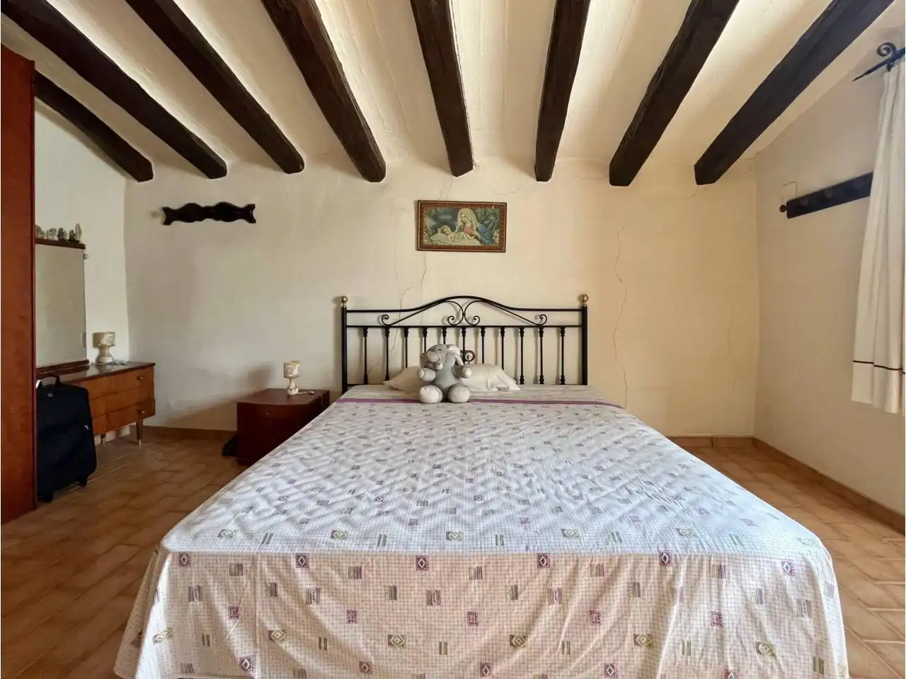 Bedroom of Houses for sale in Sant Martí Sarroca  with Air Conditioner, Heating and Private garden
