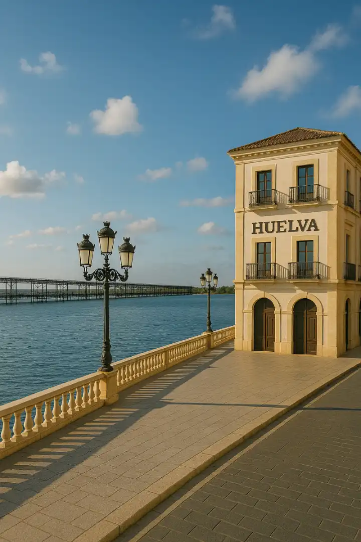 Vista exterior de Edificio en venta en Galaroza