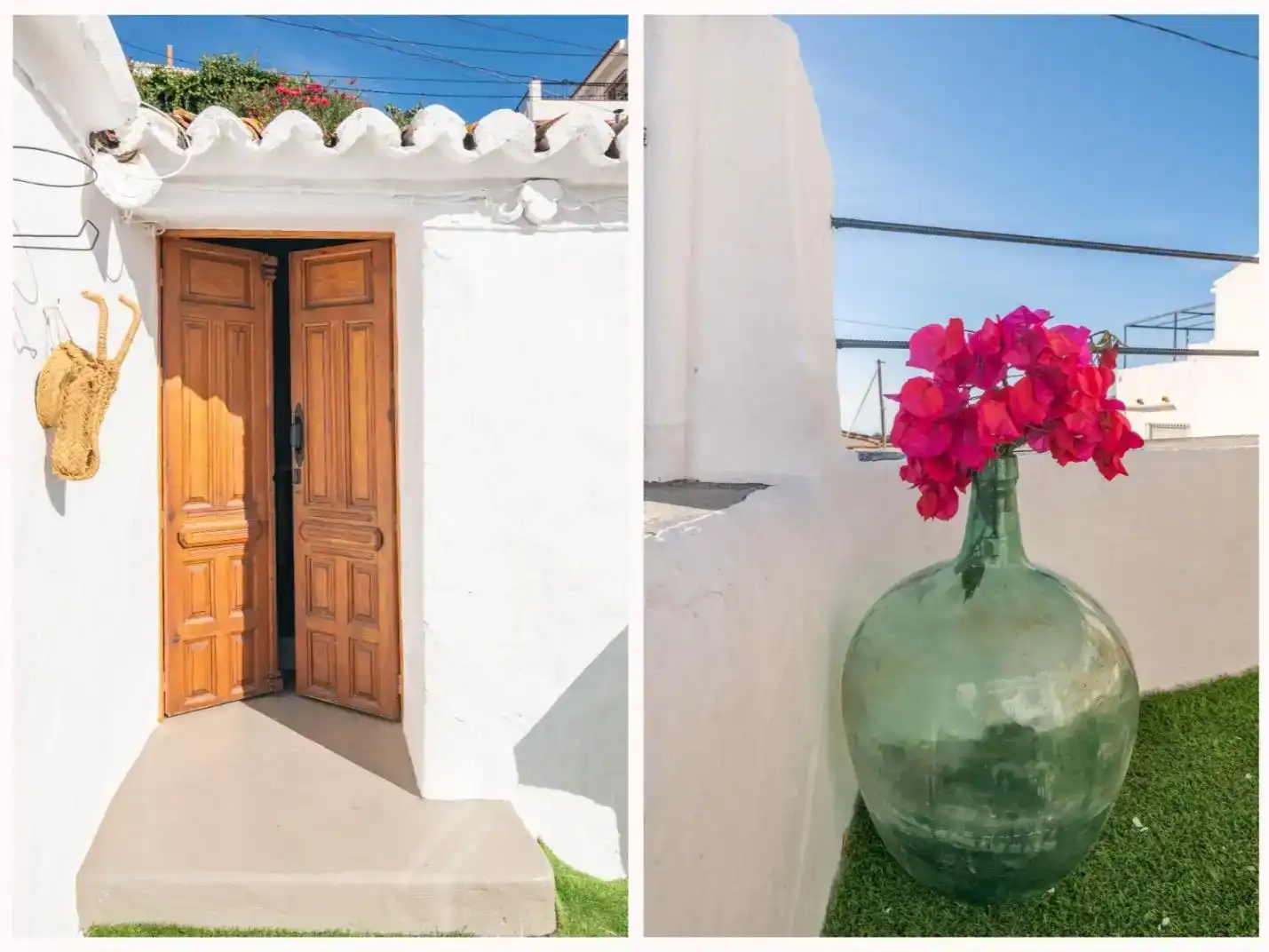 Exterior view of Detached homes for rent in Moclinejo