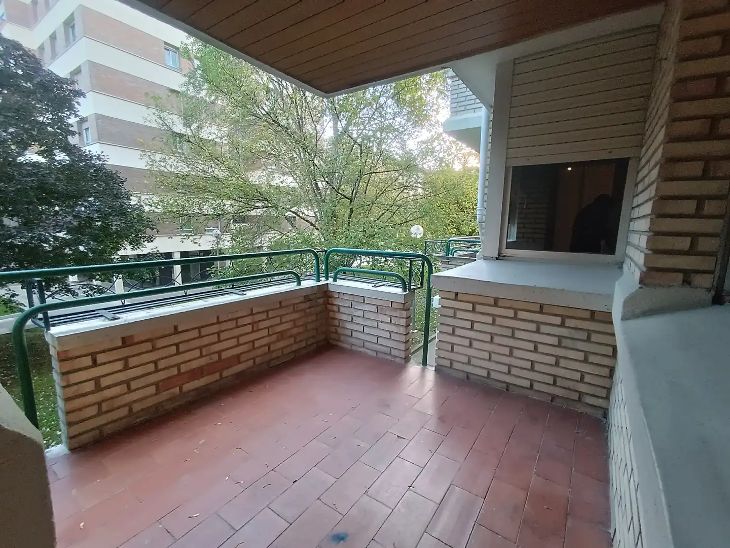 Terraza de Piso para compartir en  Pamplona / Iruña con Amueblado