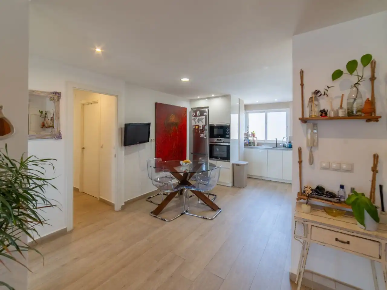 Kitchen of Flat for sale in Málaga Capital  with Air Conditioner, Terrace and Balcony
