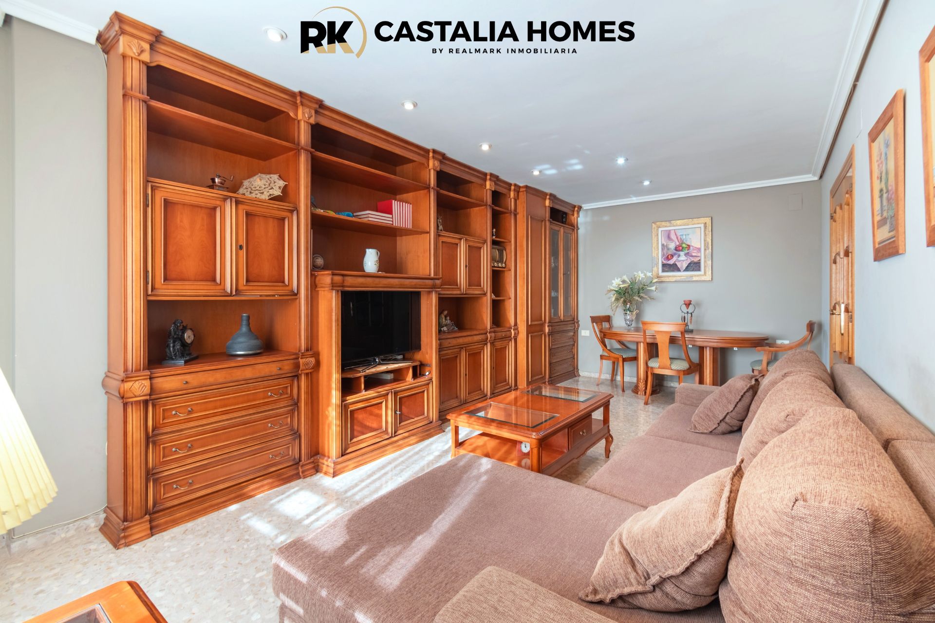 Living room of Flat for sale in L'Alcora  with Balcony