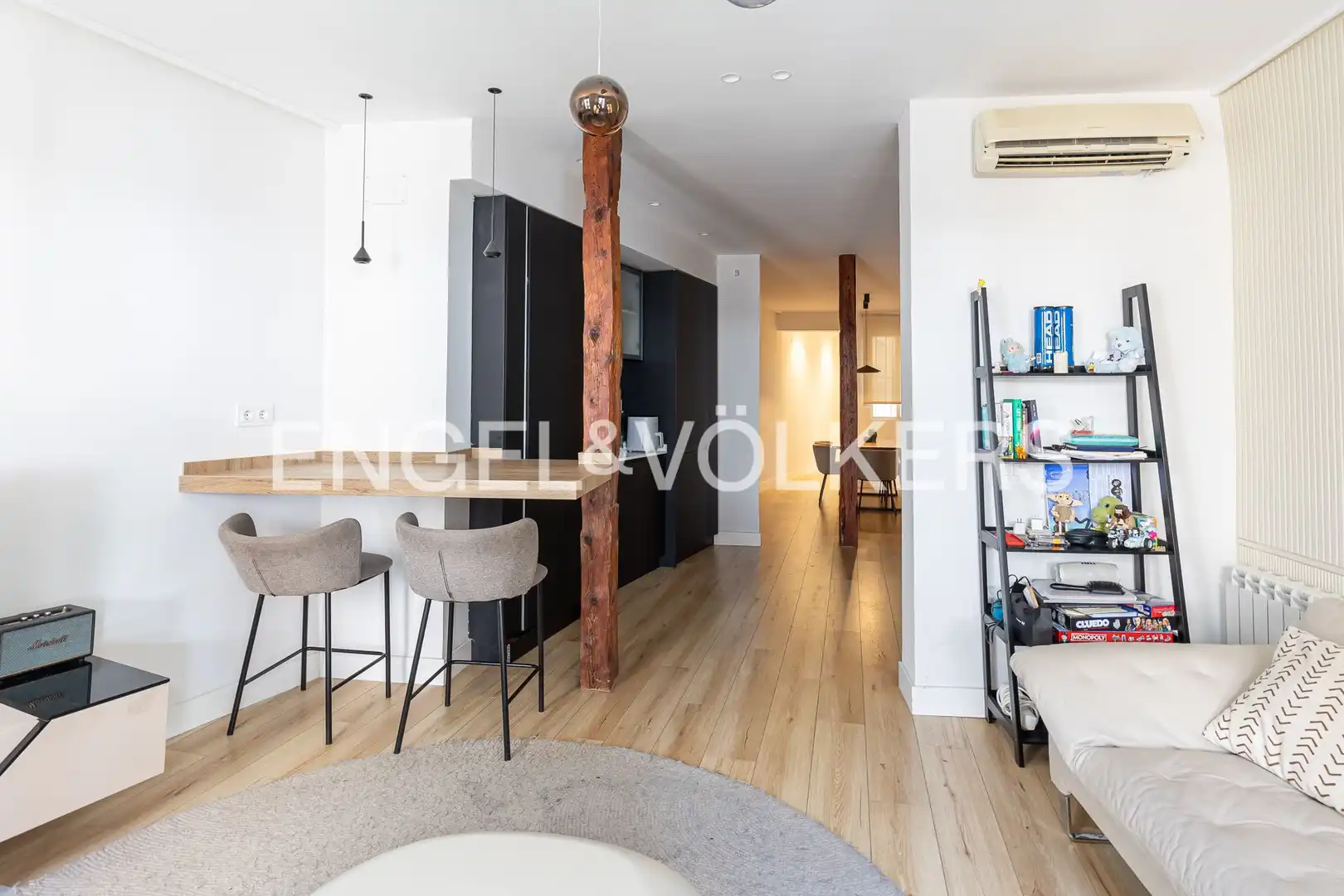 Exterior view of Flat for rent in Madrid  with Air Conditioner, Heating and Furnished