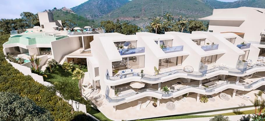 Vista exterior de Casa o xalet de lloguer en Benalmádena amb Aire condicionat, Moblat i Forn