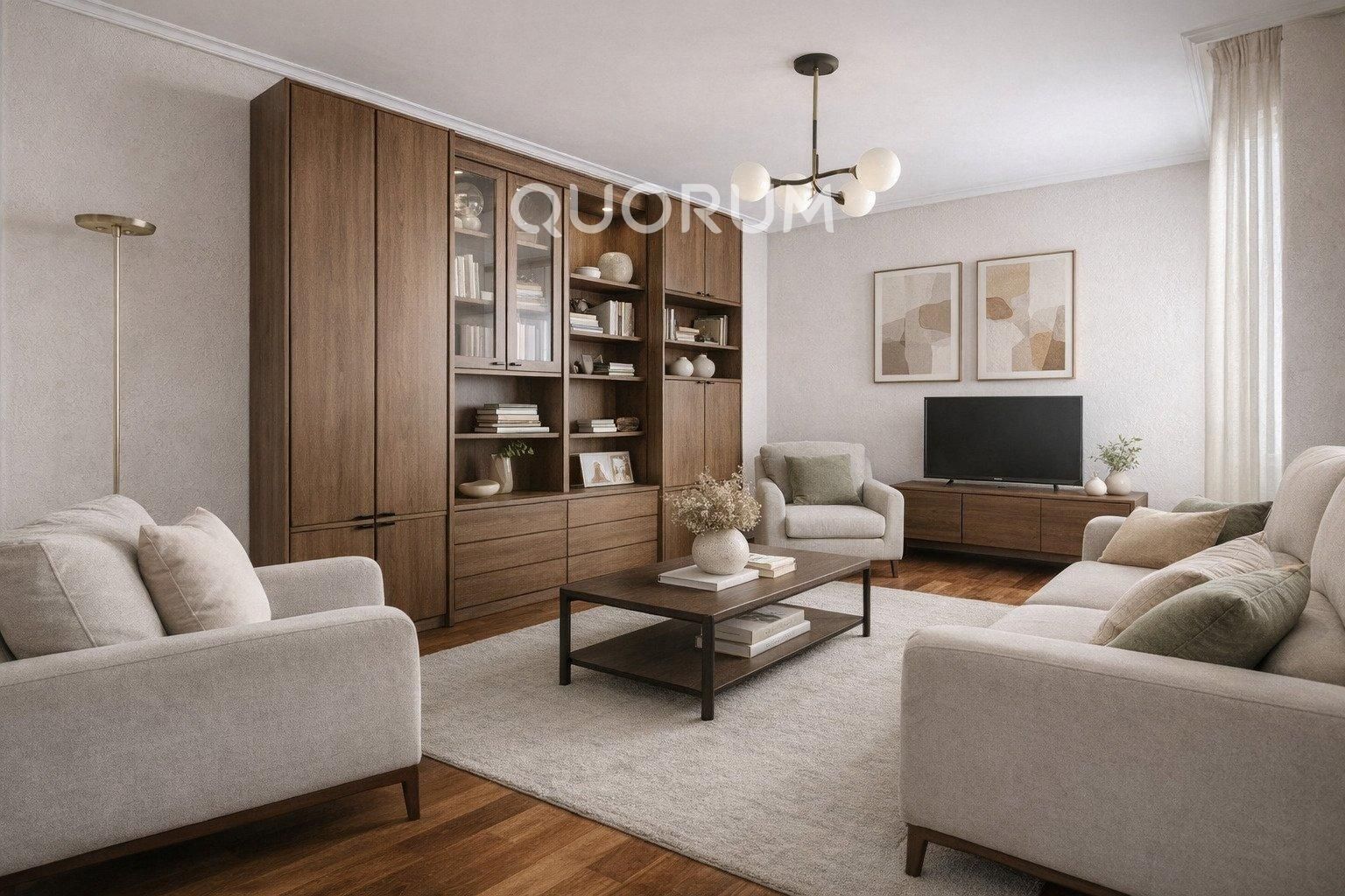 Living room of Flat for sale in Basauri   with Heating