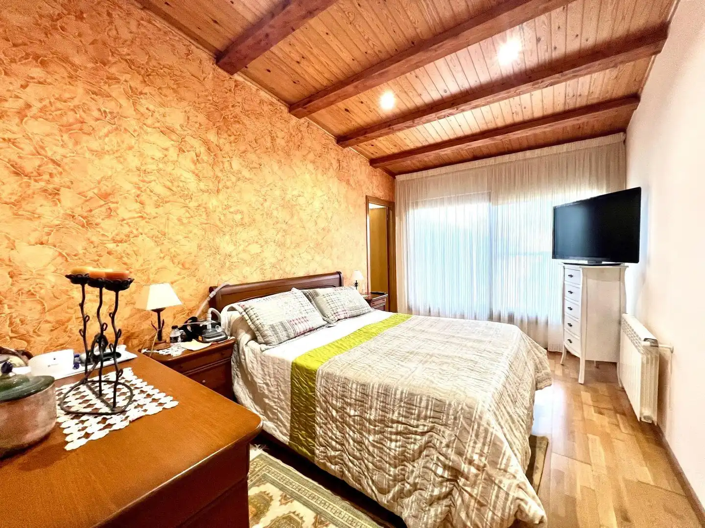 Bedroom of Houses for sale in Deltebre  with Air Conditioner, Heating and Private garden