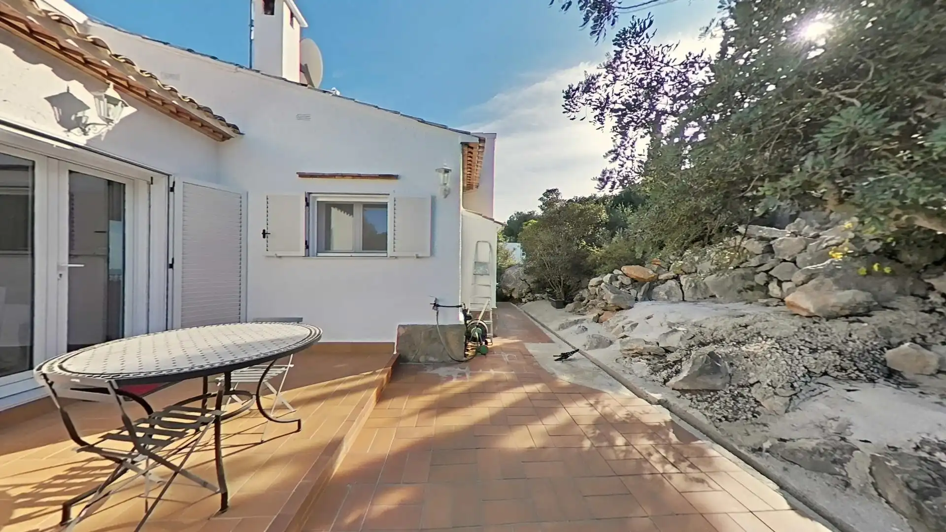 Jardí de Casa o xalet en venda en Pedreguer amb Aire condicionat, Terrassa i Balcó
