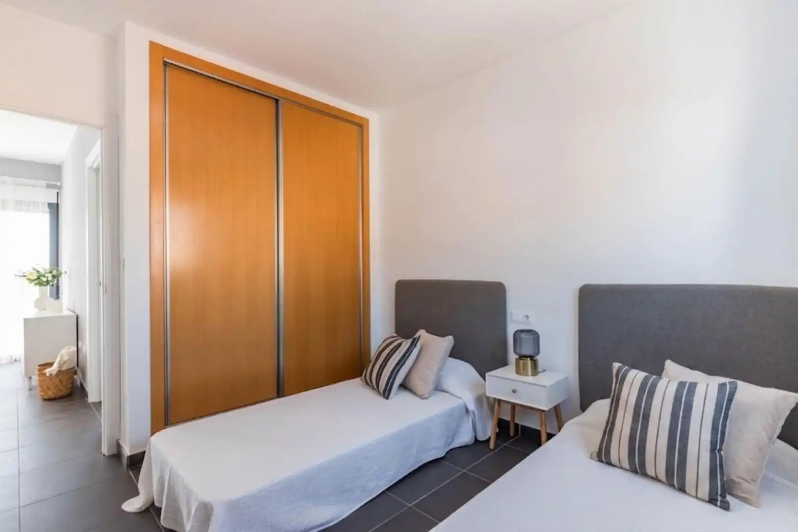 Schlafzimmer von Wohnung zum Verkauf in Fortuna mit Klimaanlage, Heizung und Terrasse