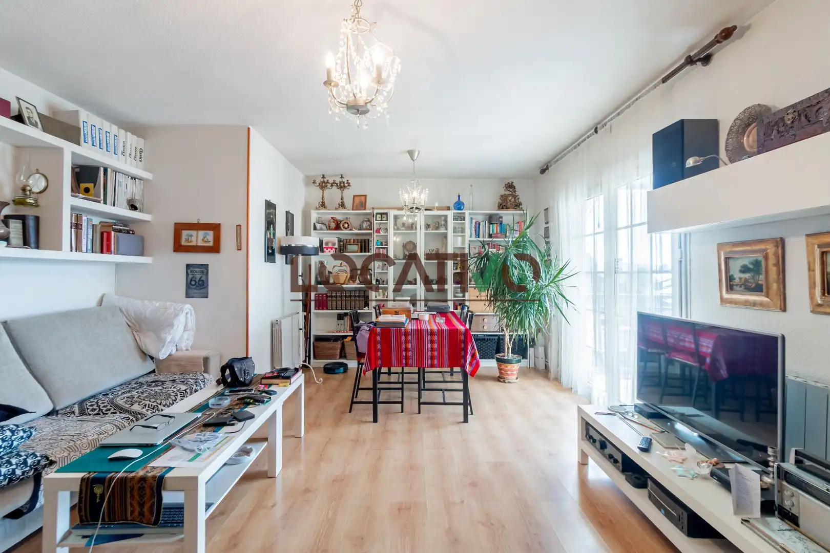 Sala de estar de Dúplex en venta en Alpedrete con Aire acondicionado, Calefacción y Terraza