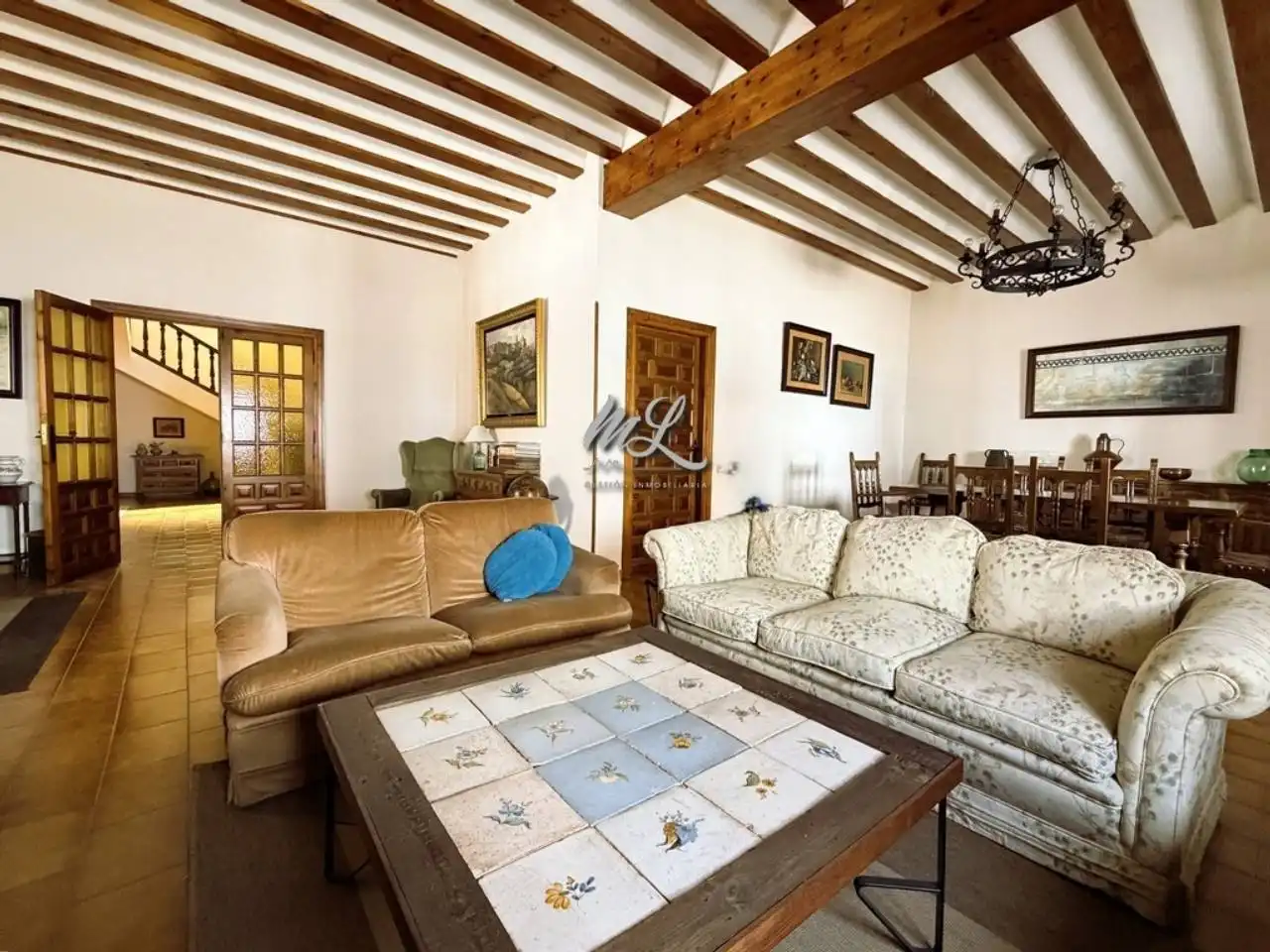 Sala de estar de Casa o chalet en venta en Olías del Rey con Calefacción, Jardín privado y Terraza