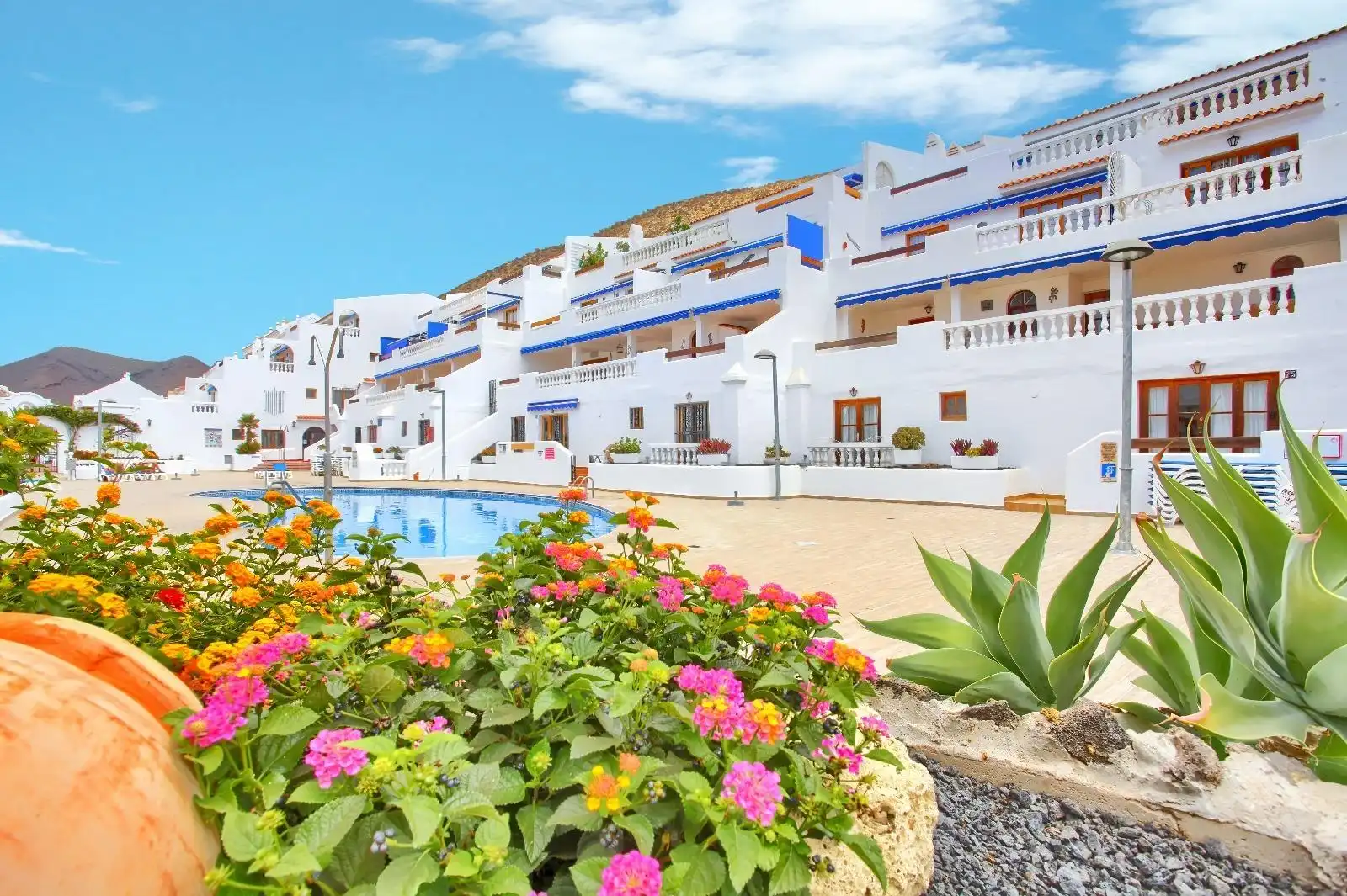 Exterior view of Study for rent in Arona  with Terrace, Furnished and Community pool