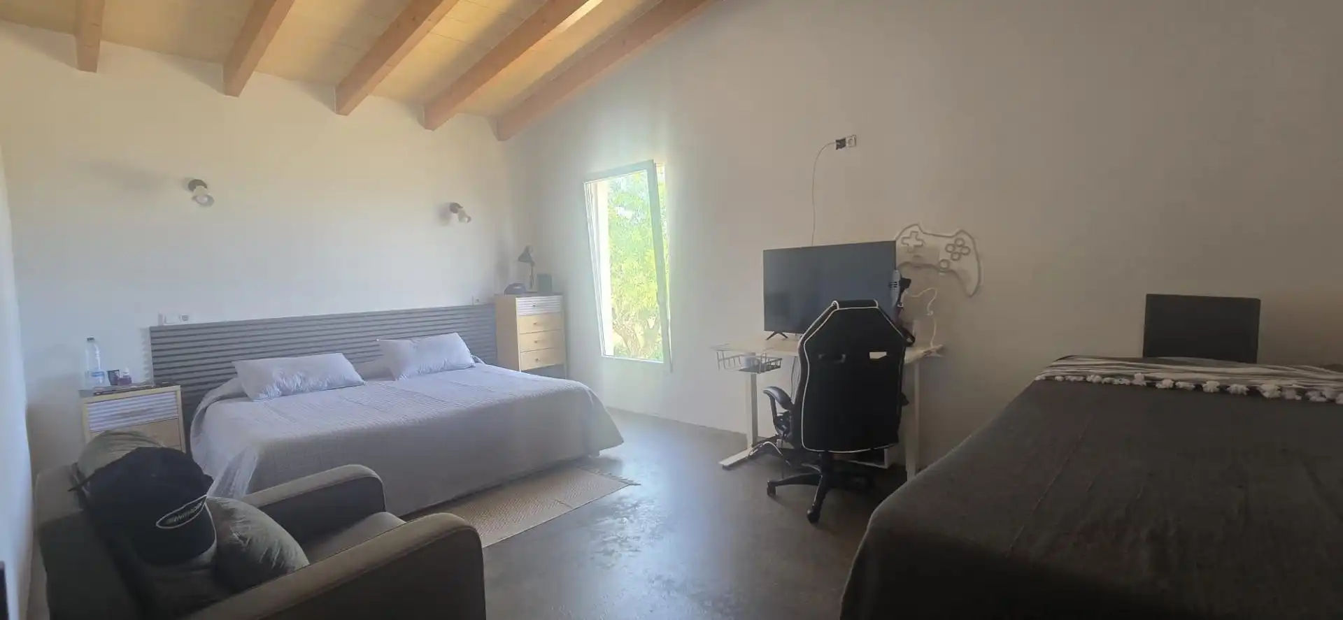Schlafzimmer von Country house zum Verkauf in Santanyí mit Klimaanlage, Privatgarten und Terrasse