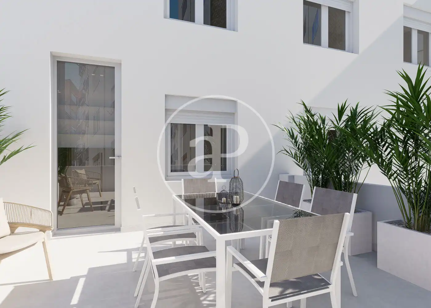 Terrasse von Wohnung zum Verkauf in Madrid mit Klimaanlage, Heizung und Terrasse