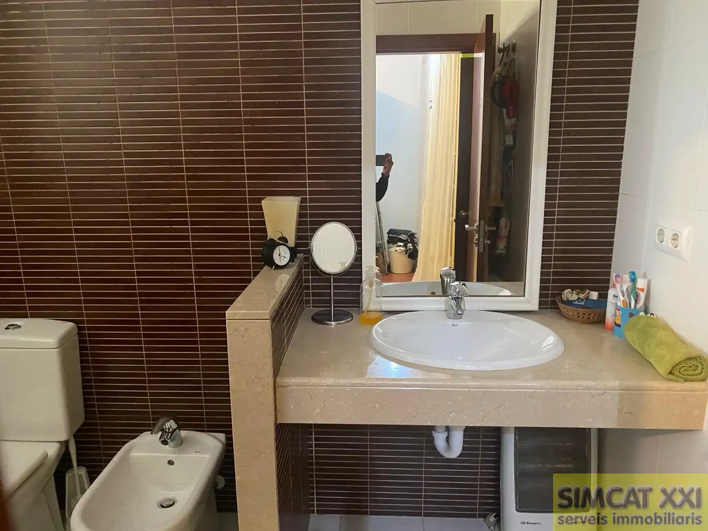Baño de Casa adosada en venta en Navata con Aire acondicionado, Calefacción y Parquet