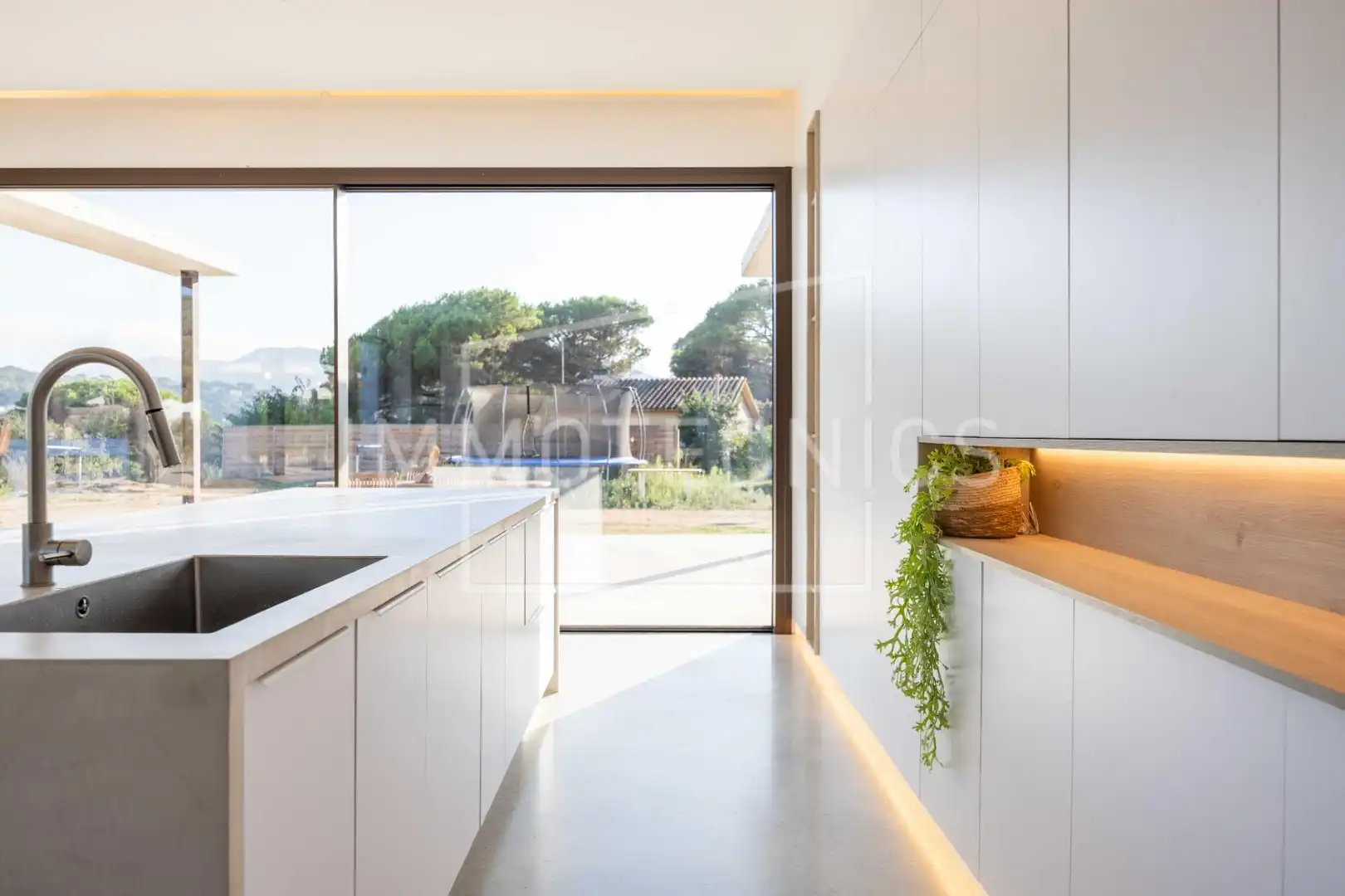 Cocina de Casa o chalet en venta en Vilanova del Vallès con Aire acondicionado, Calefacción y Terraza