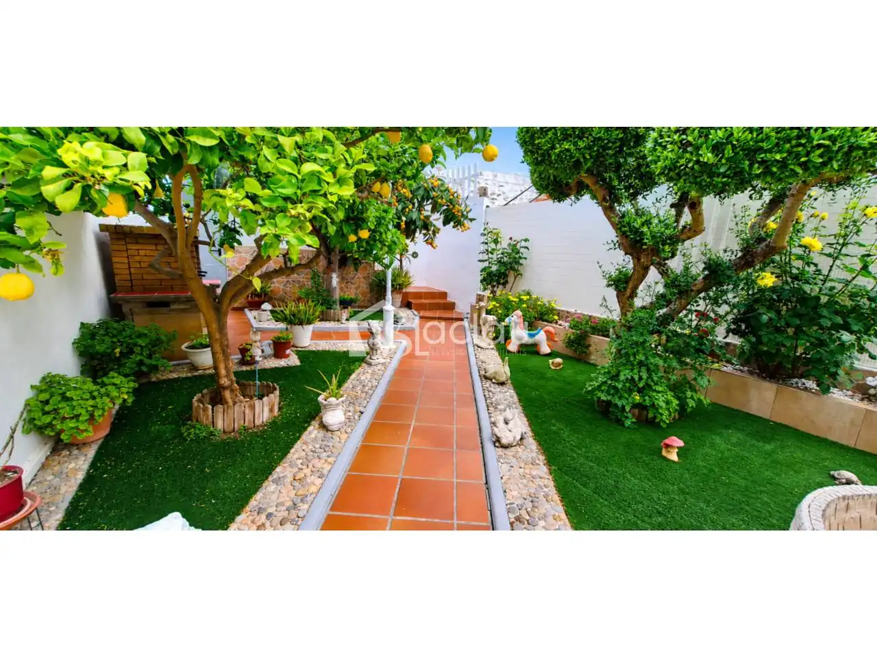 Garden of Houses for sale in Olesa de Montserrat  with Heating, Private garden and Terrace