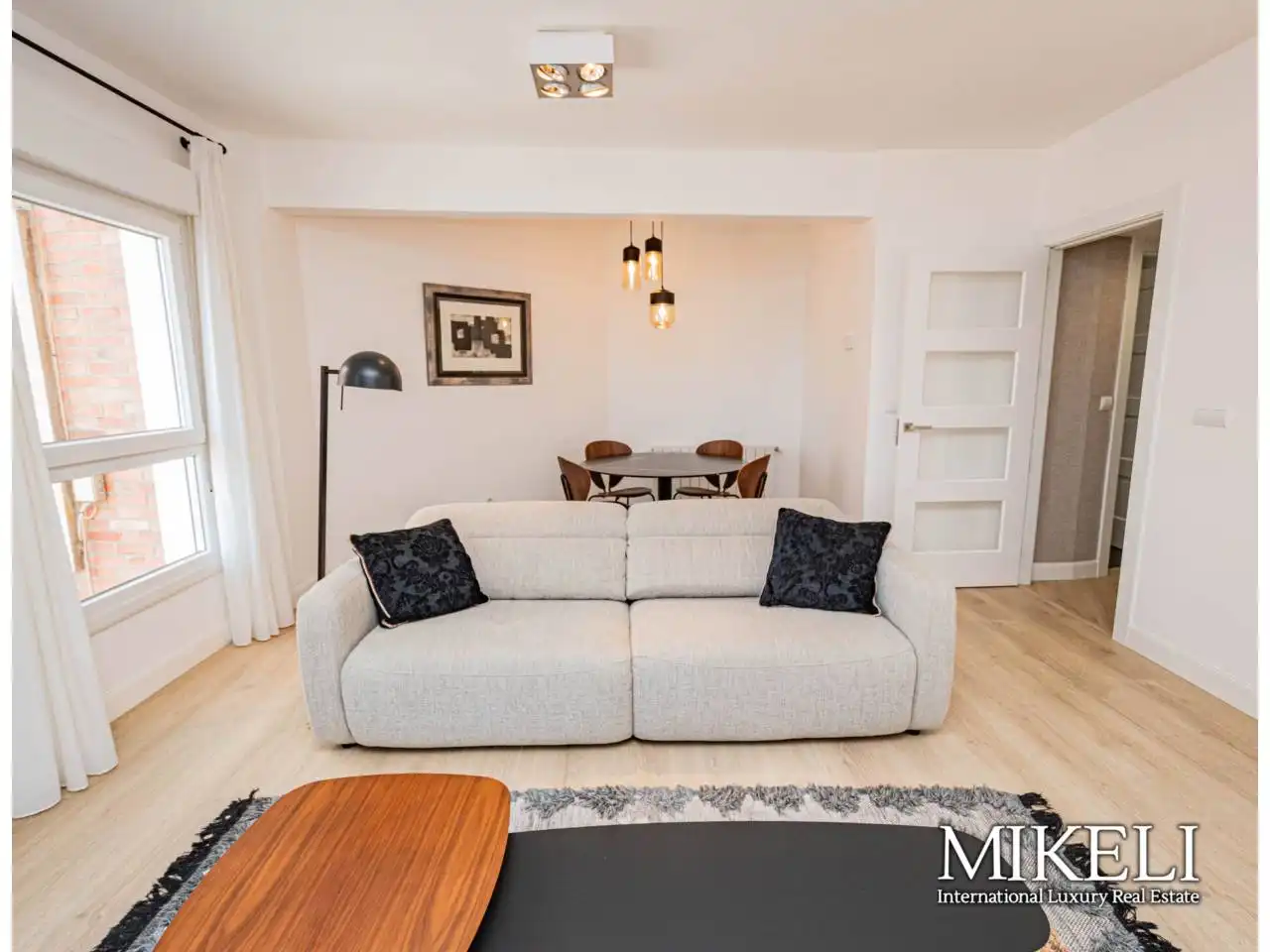 Wohnzimmer von Wohnung zur Miete in Santander mit Heizung und Möbliert