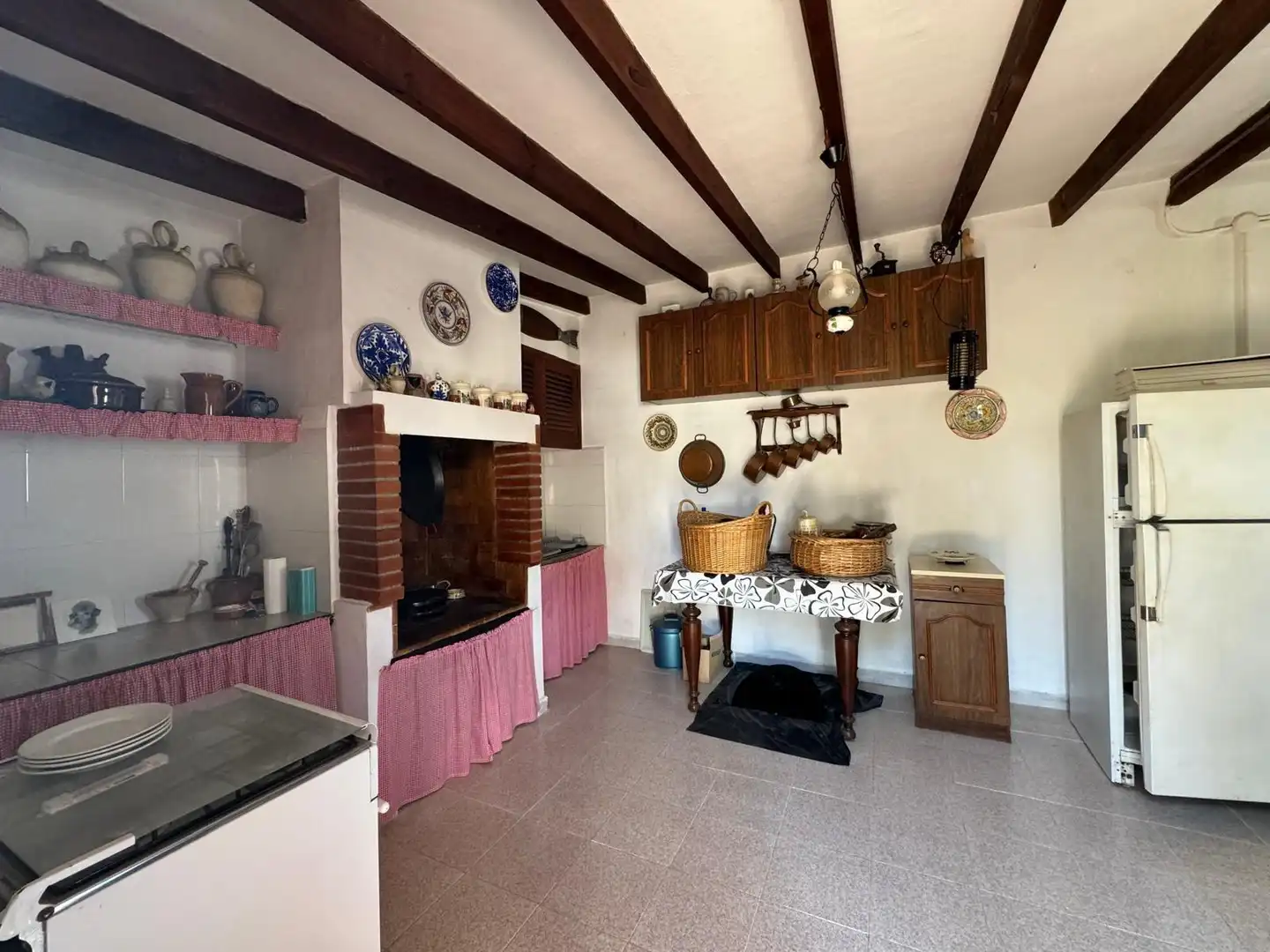 Cuina de Casa o xalet en venda en Alicante / Alacant amb Calefacció, Jardí privat i Terrassa