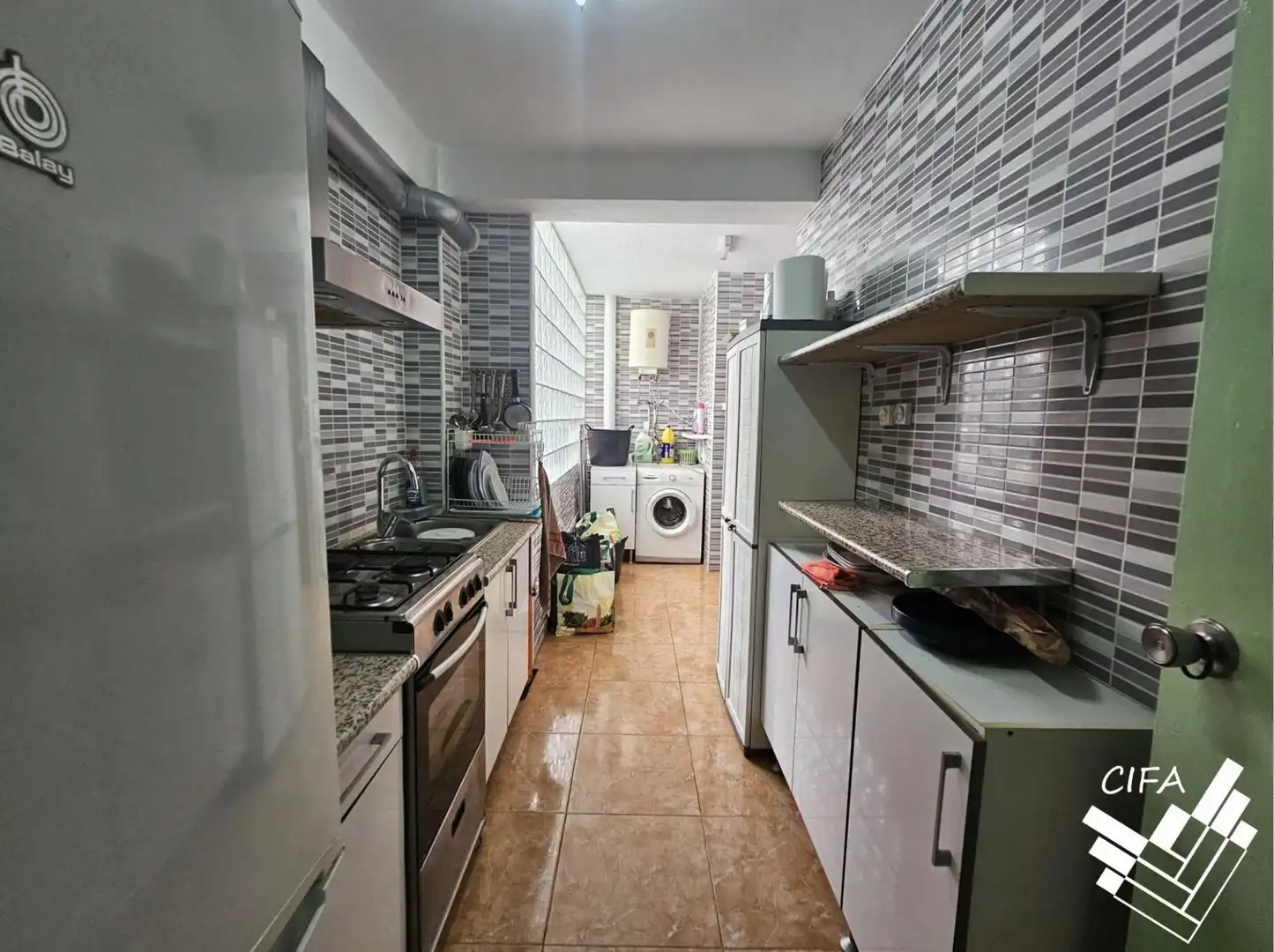 Küche von Wohnung zum Verkauf in Vinaròs mit Balkon