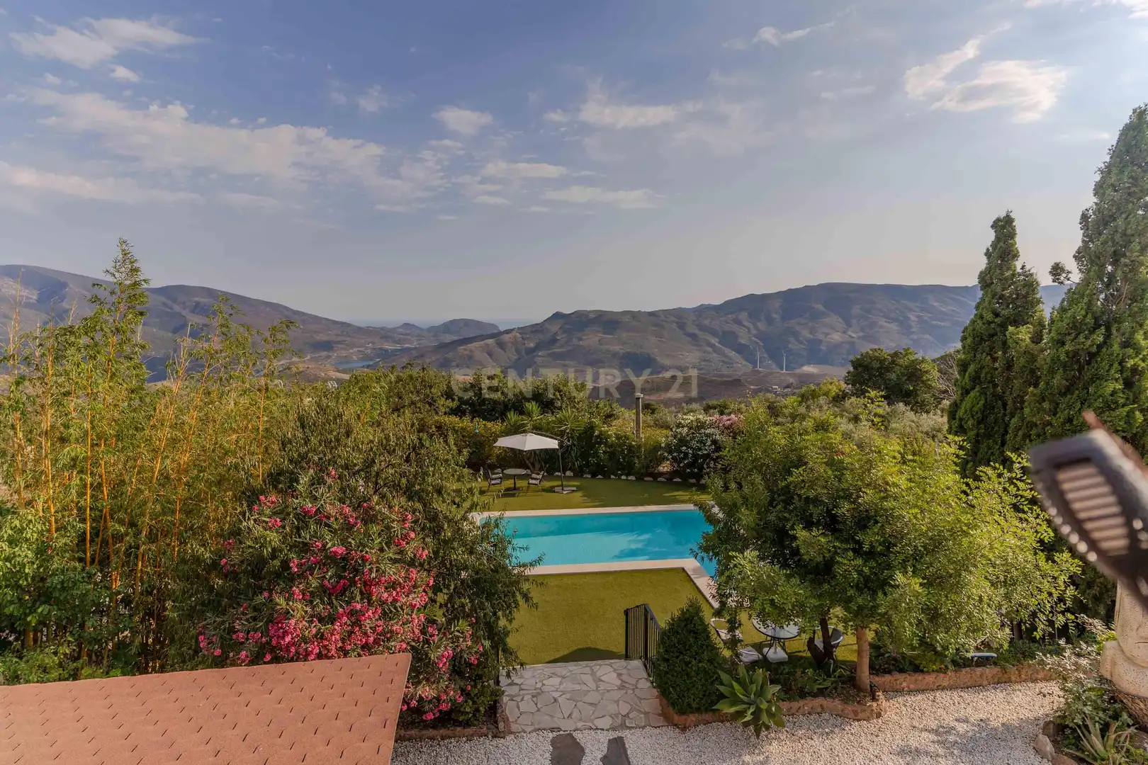 Garden of Houses for sale in Lanjarón  with Private garden, Storage room and Swimming Pool