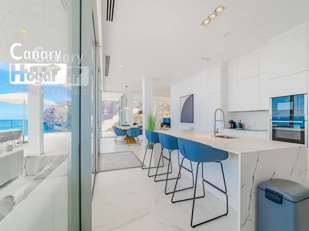 Cocina de Ático en venta en Santiago del Teide con Jardín privado y Piscina