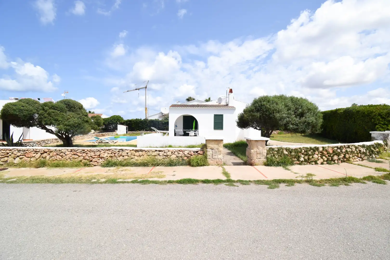 Vista exterior de Casa o chalet en venta en Ciutadella de Menorca con Jardín privado y Piscina
