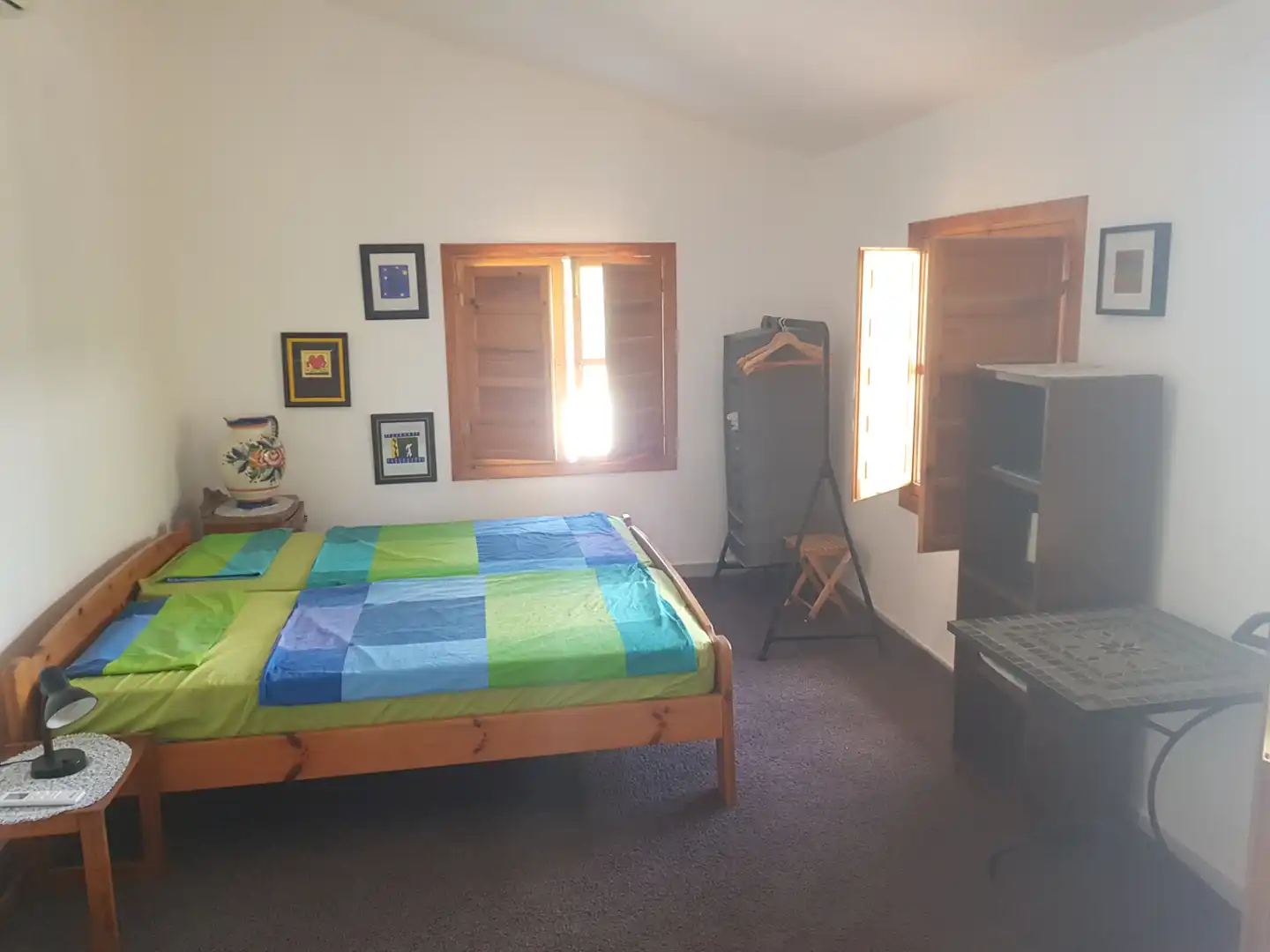Bedroom of Houses for sale in Canillas de Albaida  with Air Conditioner, Private garden and Terrace