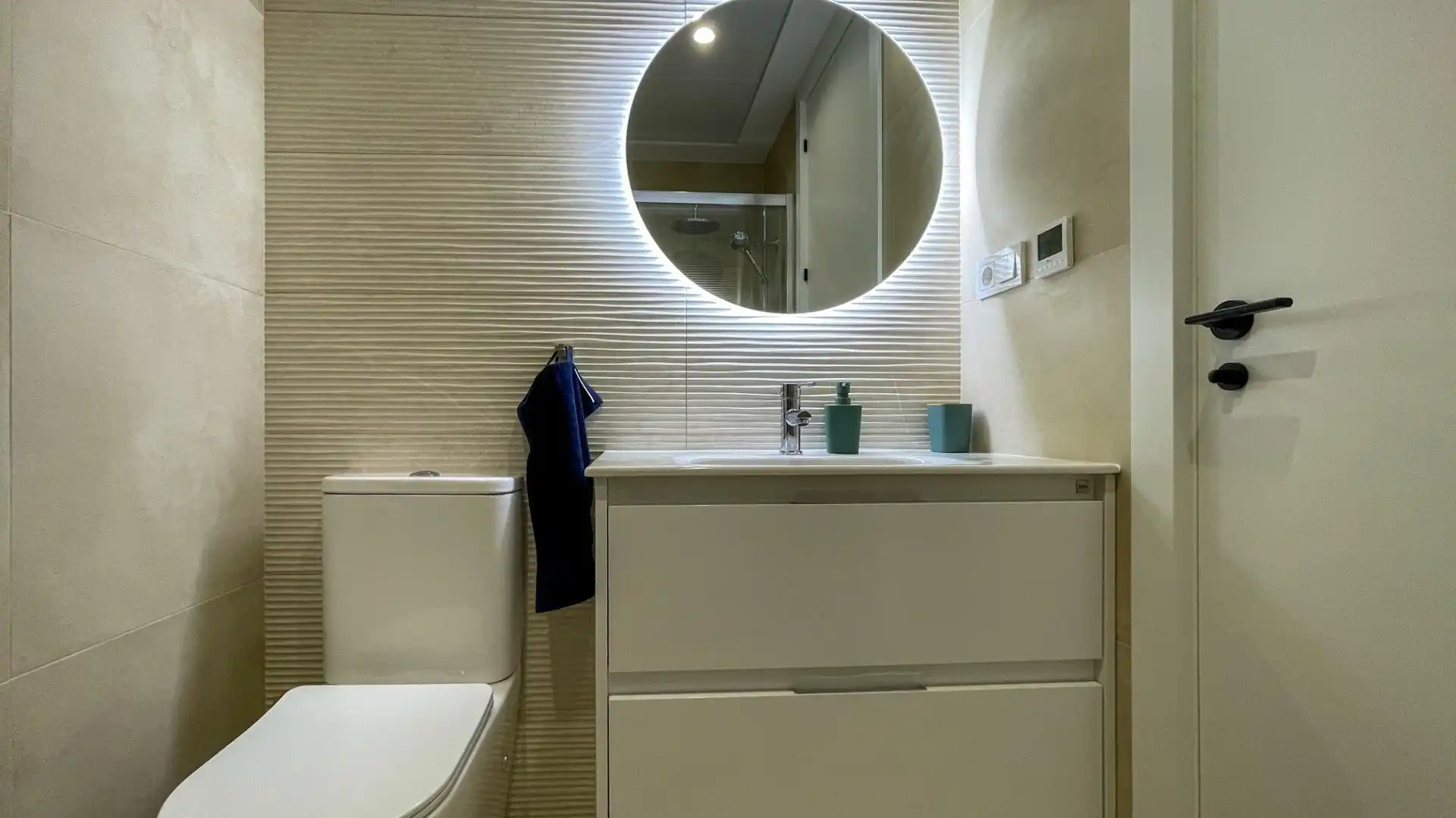 Bathroom of Houses for rent in Finestrat  with Air Conditioner, Heating and Private garden