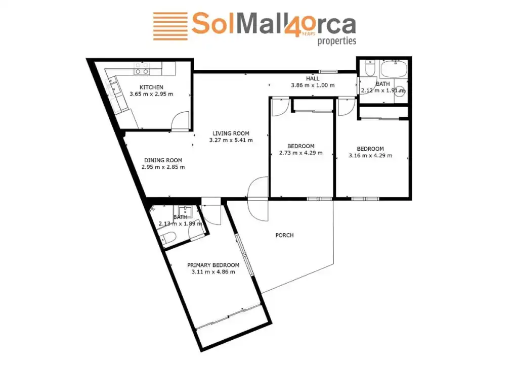 Casa adosada en venta en Pollença con Aire acondicionado, Calefacción y Terraza