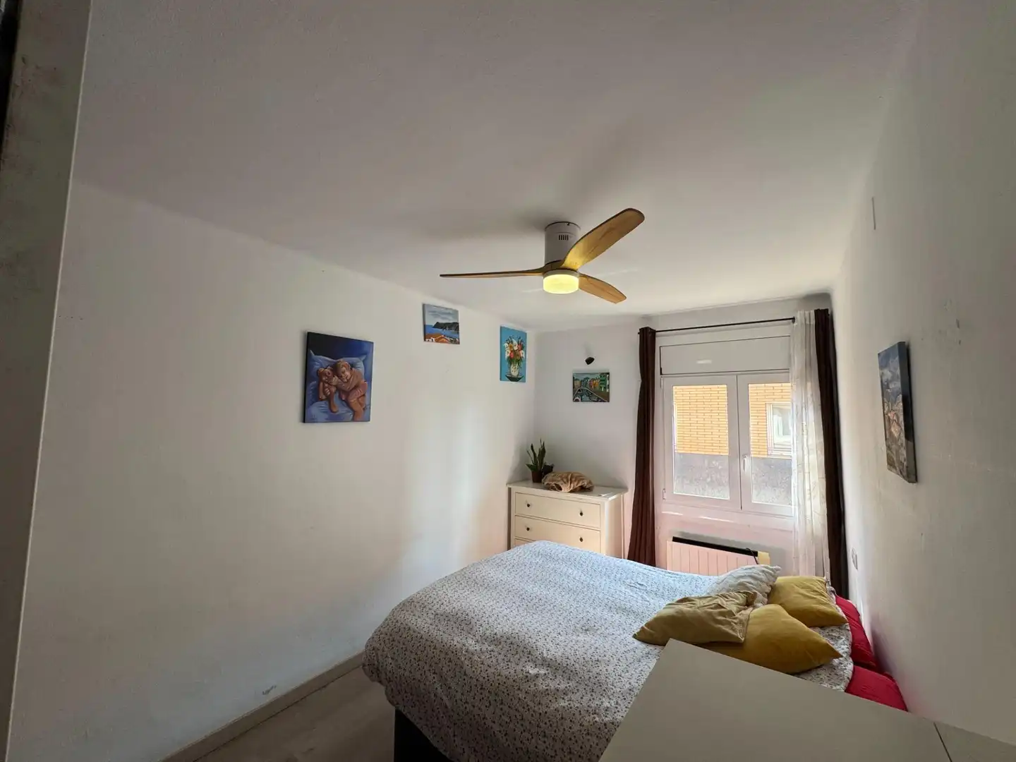 Schlafzimmer von Wohnung zum Verkauf in Granollers mit Parkett, Terrasse und Abstellraum