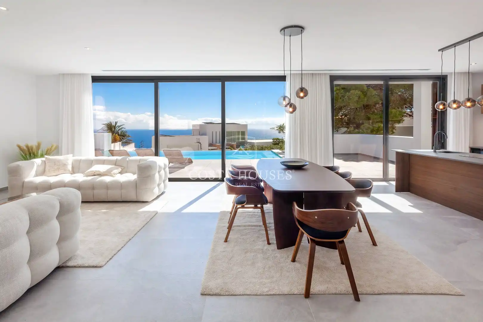 Living room of Houses for sale in Jávea / Xàbia  with Air Conditioner, Private garden and Terrace