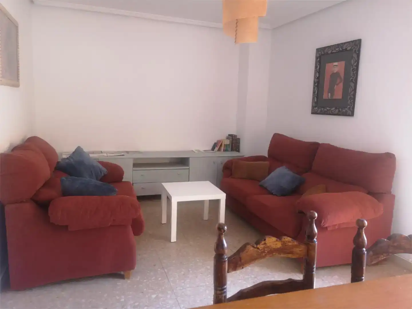 Sala d'estar de Pis en venda en Las Pedroñeras    amb Traster, Moblat i Microones