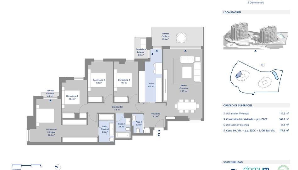 Photo 1 from new construction home in Flat for sale in Mesena, 80b, Pinar del Rey, Madrid